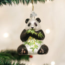 Old World Christmas Panda Ornament - The Country Christmas Loft