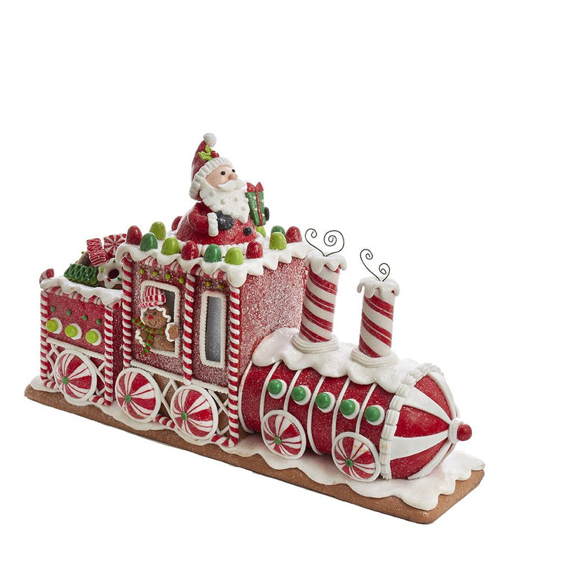 LED Gingerbread Junction Train - The Country Christmas Loft