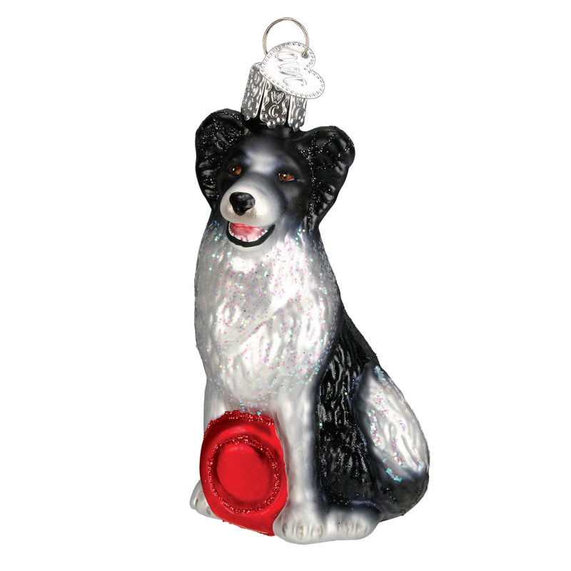 Old World Christmas Border Collie Ornament - The Country Christmas Loft