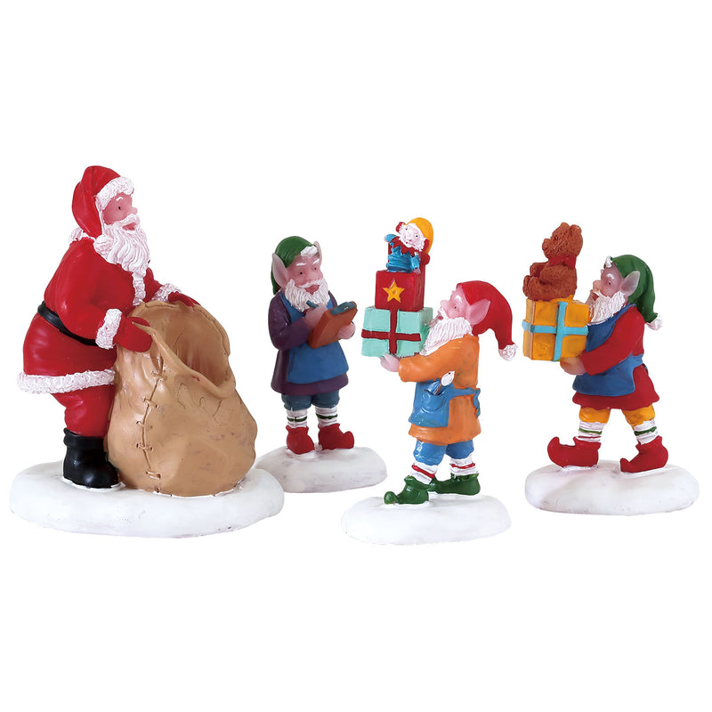 Present Procession, Set of 4 - The Country Christmas Loft