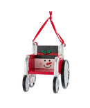 Snowman Style Wheelchair Ornament - The Country Christmas Loft