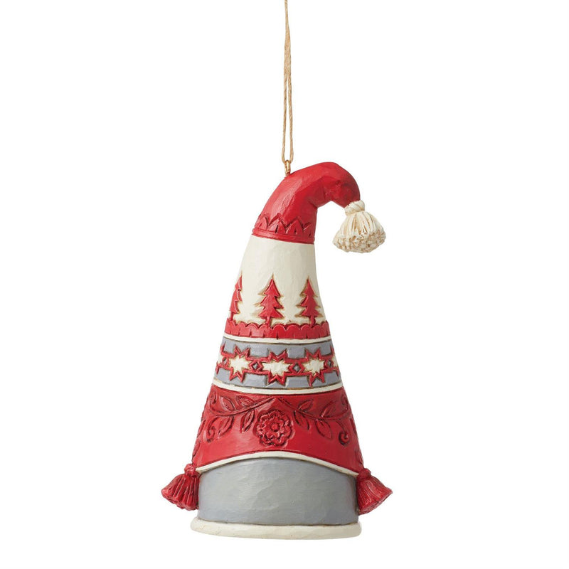 Nordic Noel Gnome Flap Hat Ornament - The Country Christmas Loft