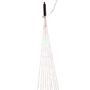 200-Light Silver Nylon Canopy Light With Multicolor LED Lights - The Country Christmas Loft