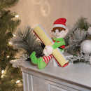 Christmas Elf with Nice Naughty Stickers - The Country Christmas Loft