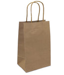 Jr Cub Kraft Gift Bag - Brown - The Country Christmas Loft