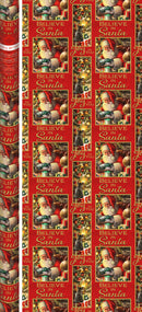 Premium Holiday Pets Roll Wrap - 35 Square Feet - Kitty Watching - The Country Christmas Loft