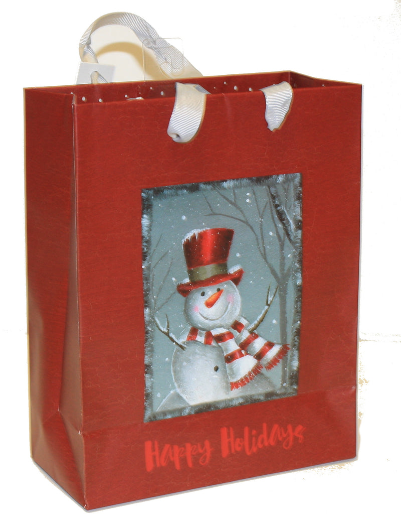 Country Medium Handmade Gift Bags - Stove Pipe