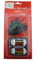 Mini Multi Color Light Set - B/O - 10 light - The Country Christmas Loft