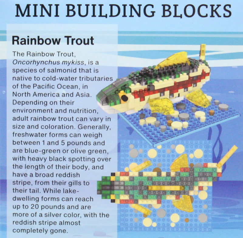 Mini Building Blocks - Rainbow Trout