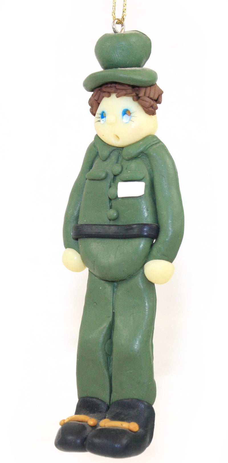 Clay Army Soldier Ornament - The Country Christmas Loft