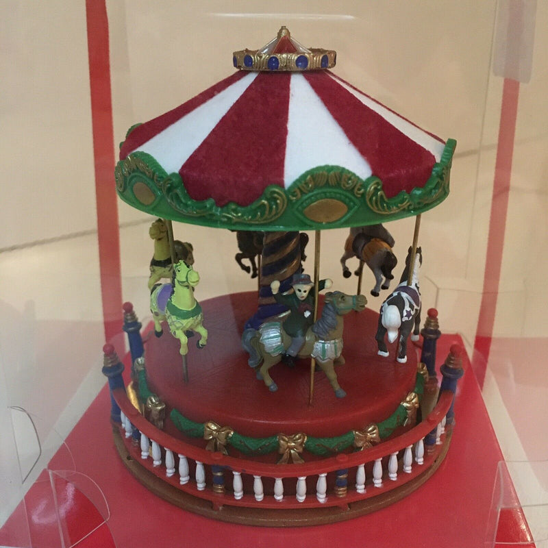 Mini Carnival Music Box - Carousel - The Country Christmas Loft