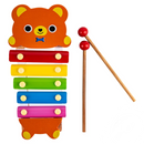 10" Teddy Bear Xylophone - The Country Christmas Loft