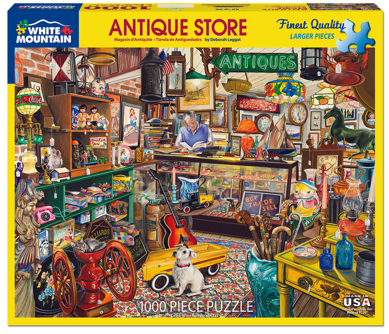 Antique Store - 1000 Piece Jigsaw Puzzle - The Country Christmas Loft