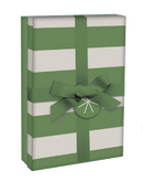 Rectangular Giftbox with Ribbon - - The Country Christmas Loft