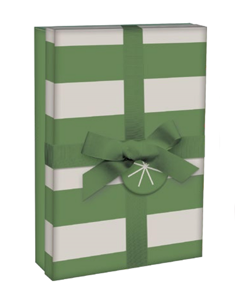 Rectangular Giftbox with Ribbon - - The Country Christmas Loft