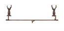 Iron Reindeer Stocking Holder