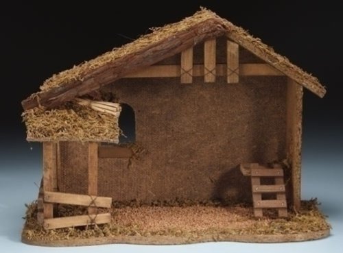 Nativity Stable Fontanini - By Roman - The Country Christmas Loft
