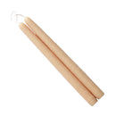 Mole Hollow Taper Pair (Ivory) - - The Country Christmas Loft