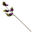 Glitter Holiday Berry Spray - 27 Inch -