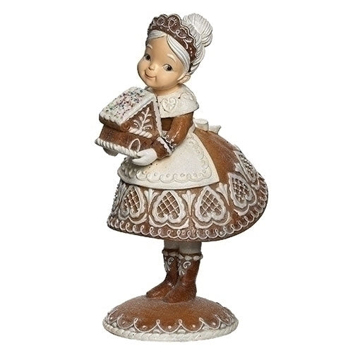 Gingerbread Mrs Claus Figurine - 13 Inches