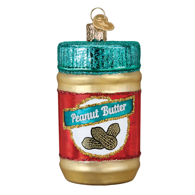 Peanut Butter Glass Ornament - The Country Christmas Loft