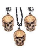 Skull Head 10 Light String Light Set - The Country Christmas Loft