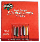 Multi: 3.5 Volt Bulb-5 Pack - The Country Christmas Loft