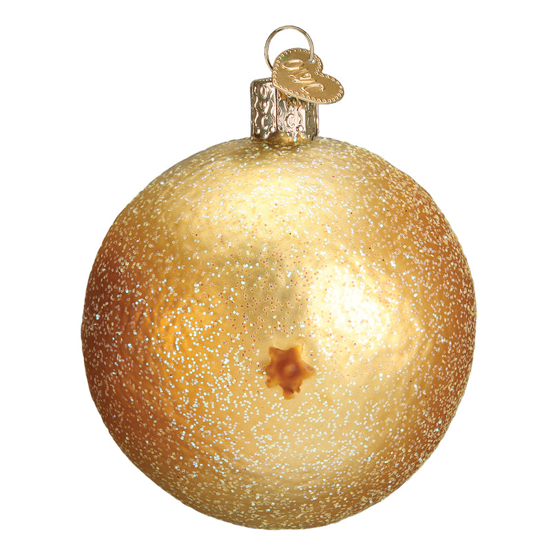 Grapefruit Glass Ornament - The Country Christmas Loft