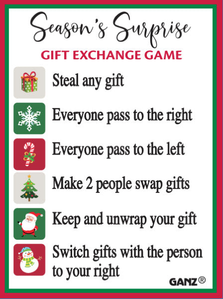 Gift Exchange Dice Game Charm