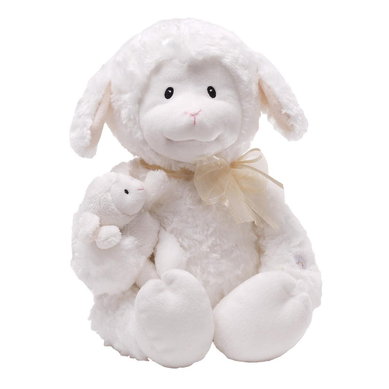 Nursery Rhyme Time Lamb Animated White - The Country Christmas Loft