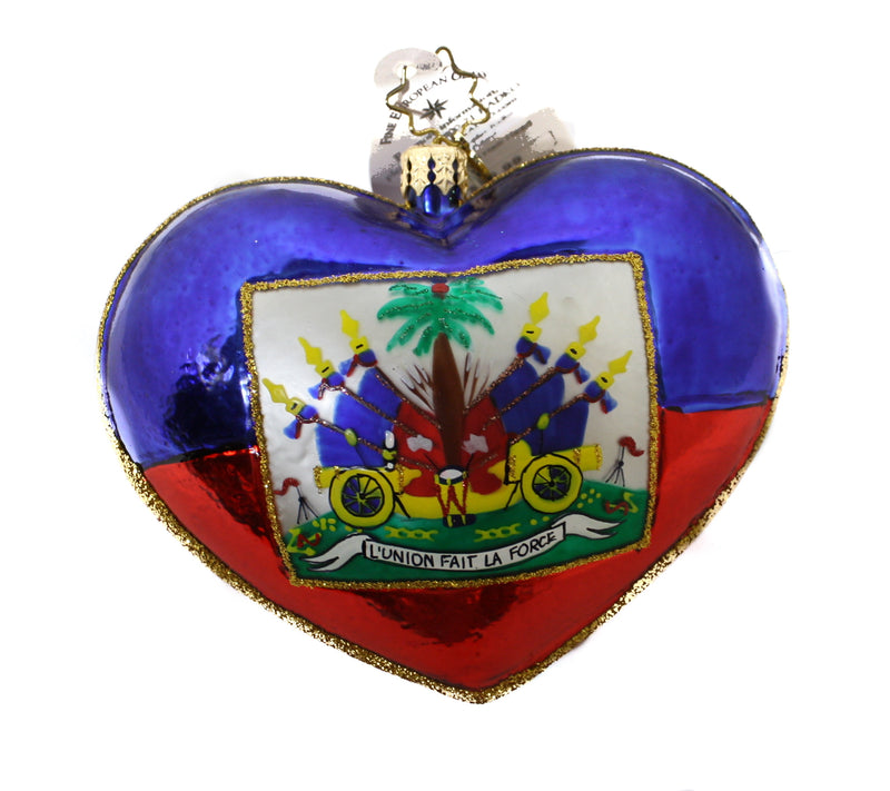One World Haiti Heart - The Country Christmas Loft