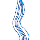 120-Light Teal Fuzzy Multi-Strand With Teal LED Lights - The Country Christmas Loft