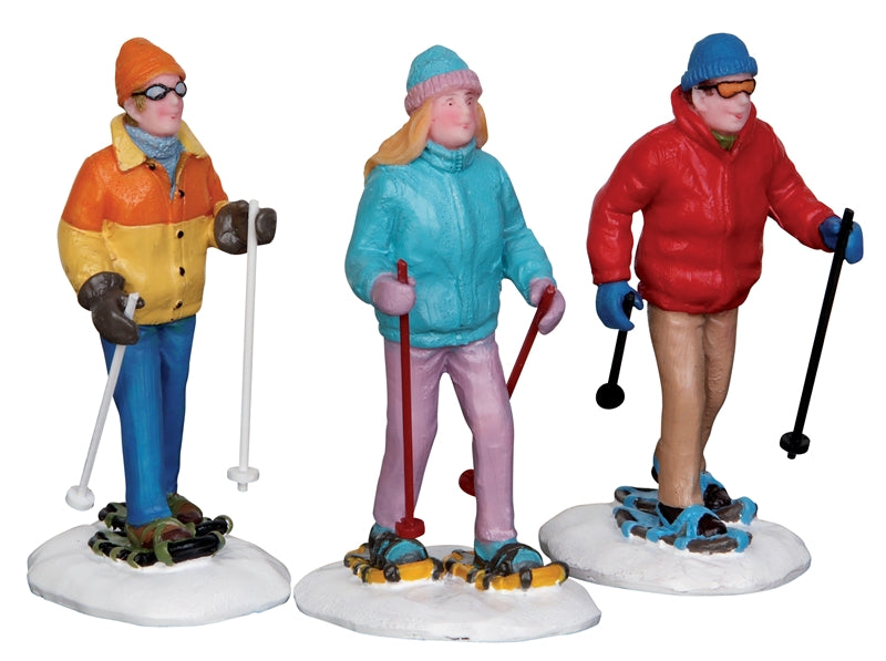Snowshoe Walkers - The Country Christmas Loft
