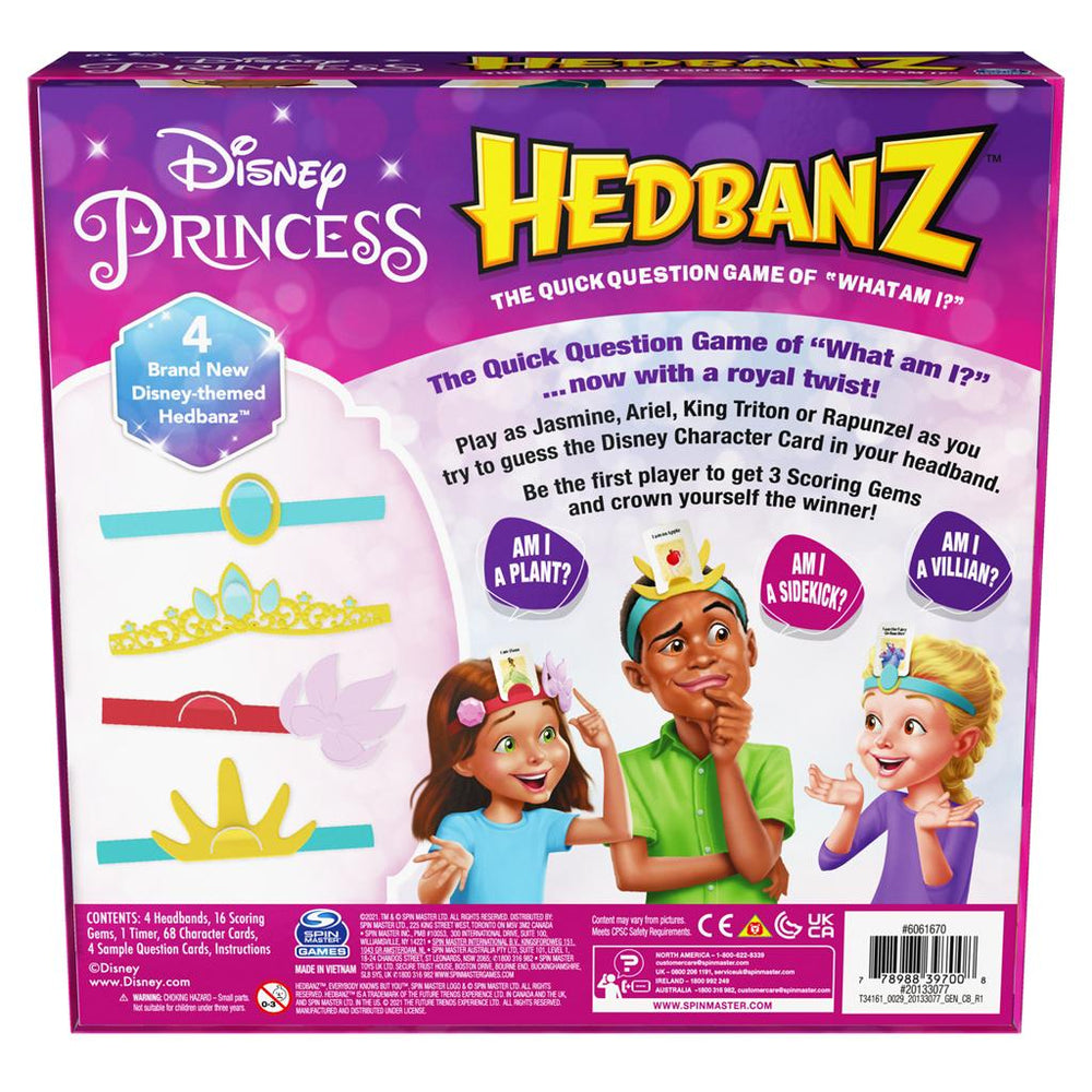 Disney Princess Hedbanz Picture Guessing Board Game – The Country