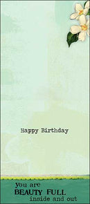 Notion - Dear Girl Birthday Card - The Country Christmas Loft