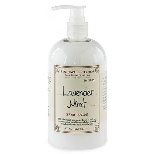 Stonewall Kitchen Lavender Mint Hand Lotion - 16.9 fl oz bottle - The Country Christmas Loft