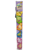 Tube Of Wood Animals