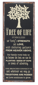 Tree of Life Wall Palque