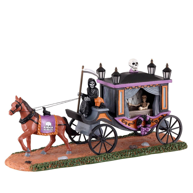 Spooky Victorian Hearse - The Country Christmas Loft