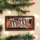 M&M Milk Chocolate Glass Ornament