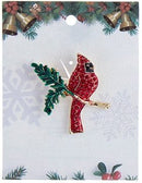 Enamel Finish Pin - Cardinal - The Country Christmas Loft