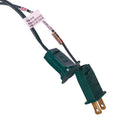 UL 7-Light Silver Glitter Diamond Bubble Light Set - The Country Christmas Loft