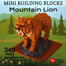 Mini Building Blocks - Mountain Lion - The Country Christmas Loft