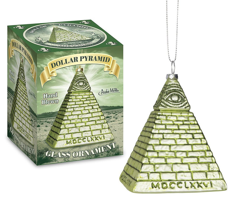 Dollar Pyramid Ornament - The Country Christmas Loft