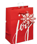Traditional Lettering Gift Bag - - The Country Christmas Loft
