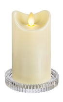 Glass Holder Plate - Pillar - The Country Christmas Loft