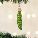 Peapod Glass Ornament - The Country Christmas Loft
