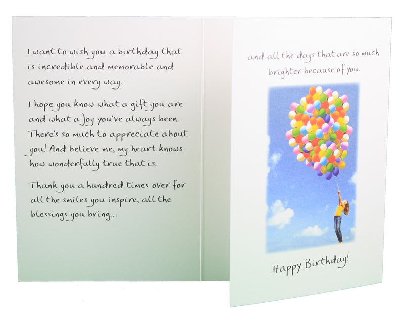 Someone like you shouldn't be given just any old Birthday Card - The Country Christmas Loft