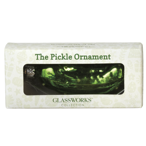 Legend of the Pickle Glass Ornament - The Country Christmas Loft