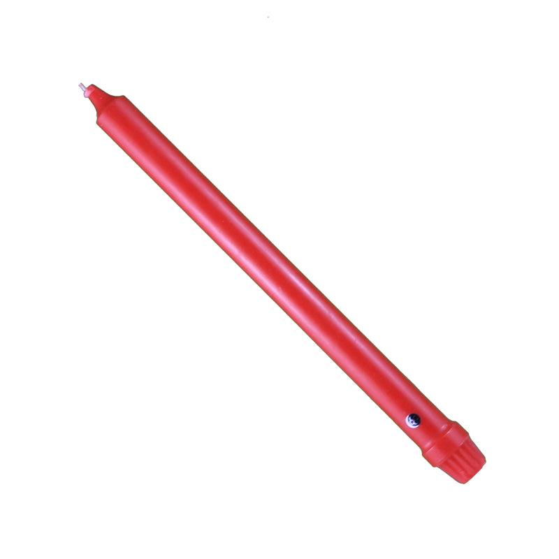 Colonial Candle Single Taper Candle (Red) - 12 Inch - The Country Christmas Loft